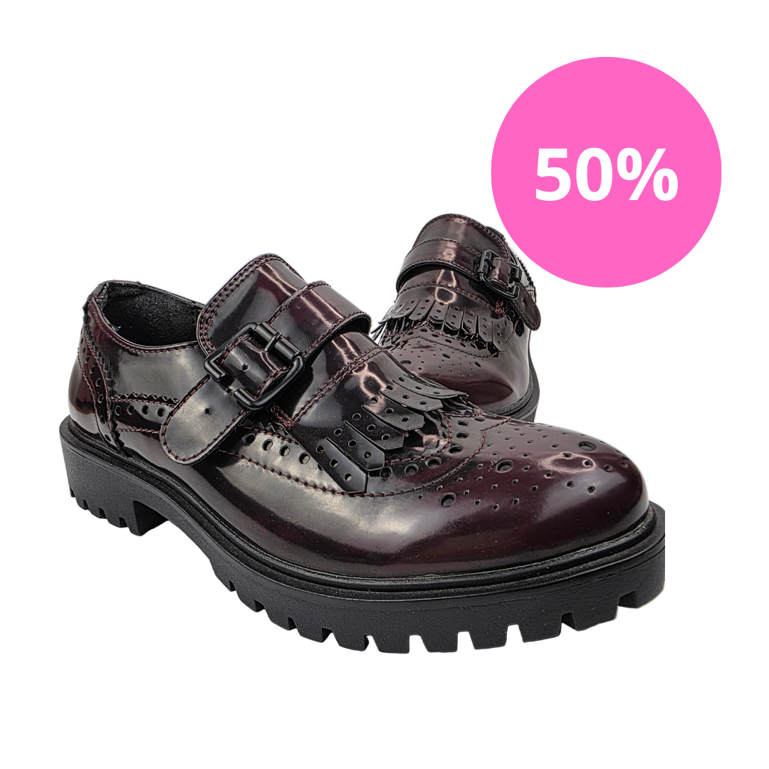 Zapato Oxford Burdeos Xti