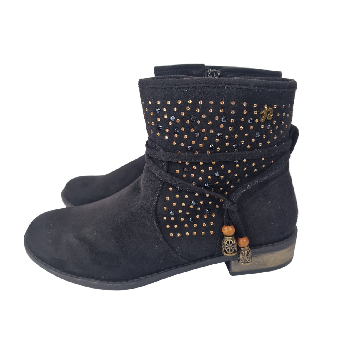 Botín Strass Antelina Negro Refresh