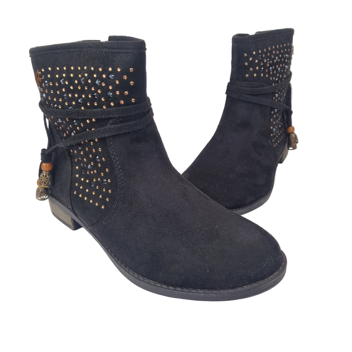 Botín Strass Antelina Negro Refresh