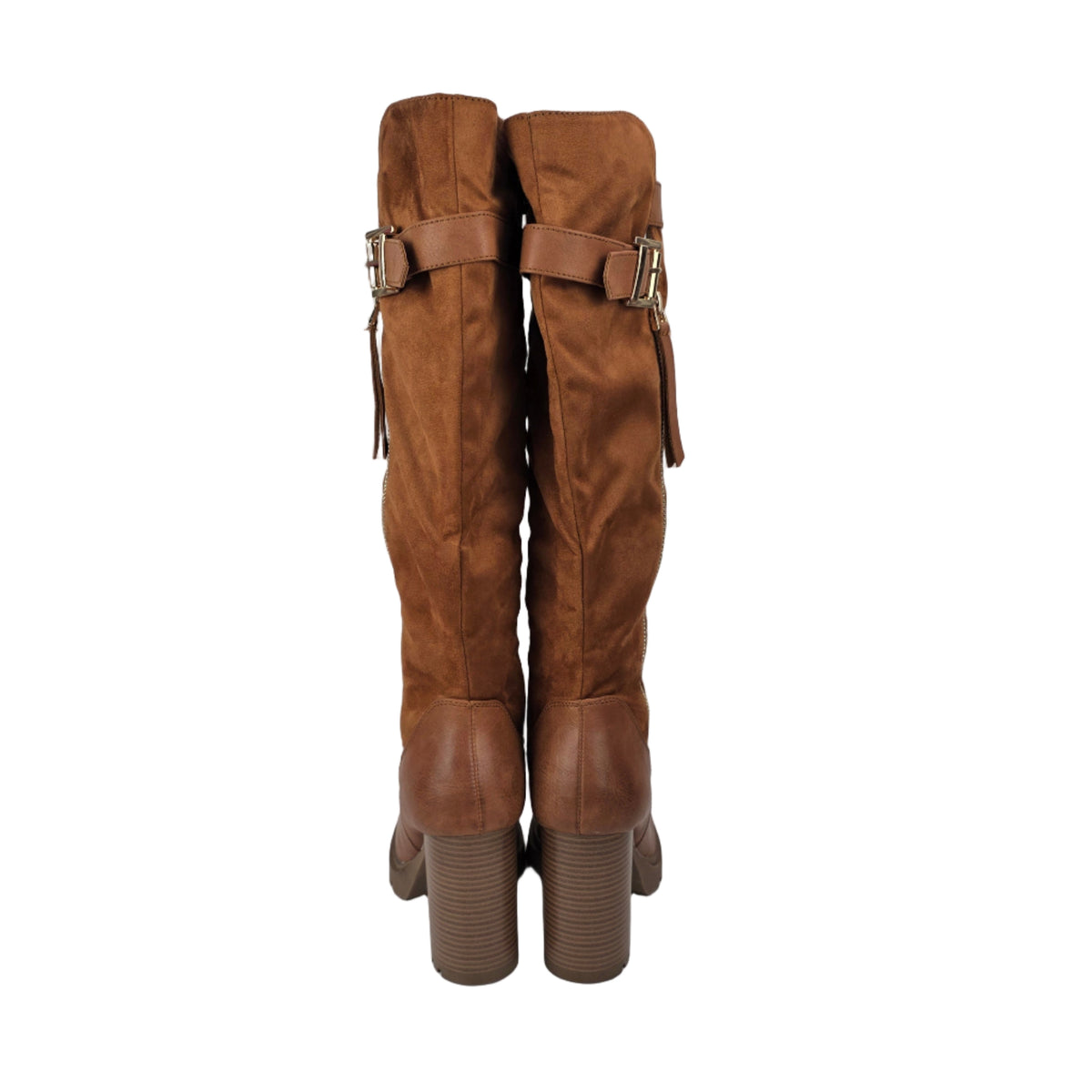 Bota Alta Tacón Camel – Pasarela Concept