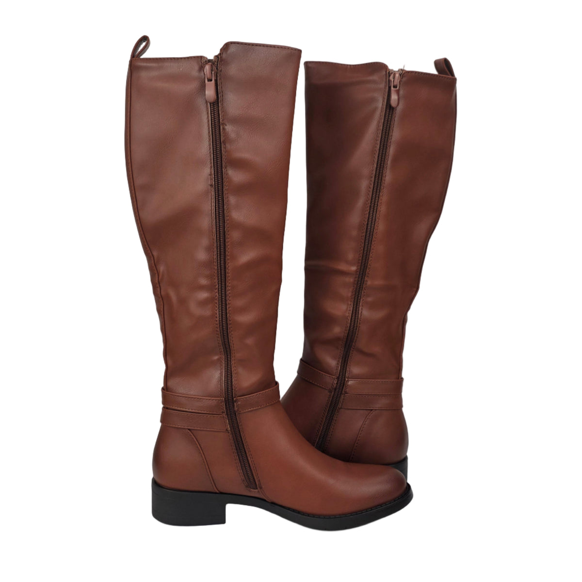 Bota Alta Hebilla Camel – Pasarela Concept