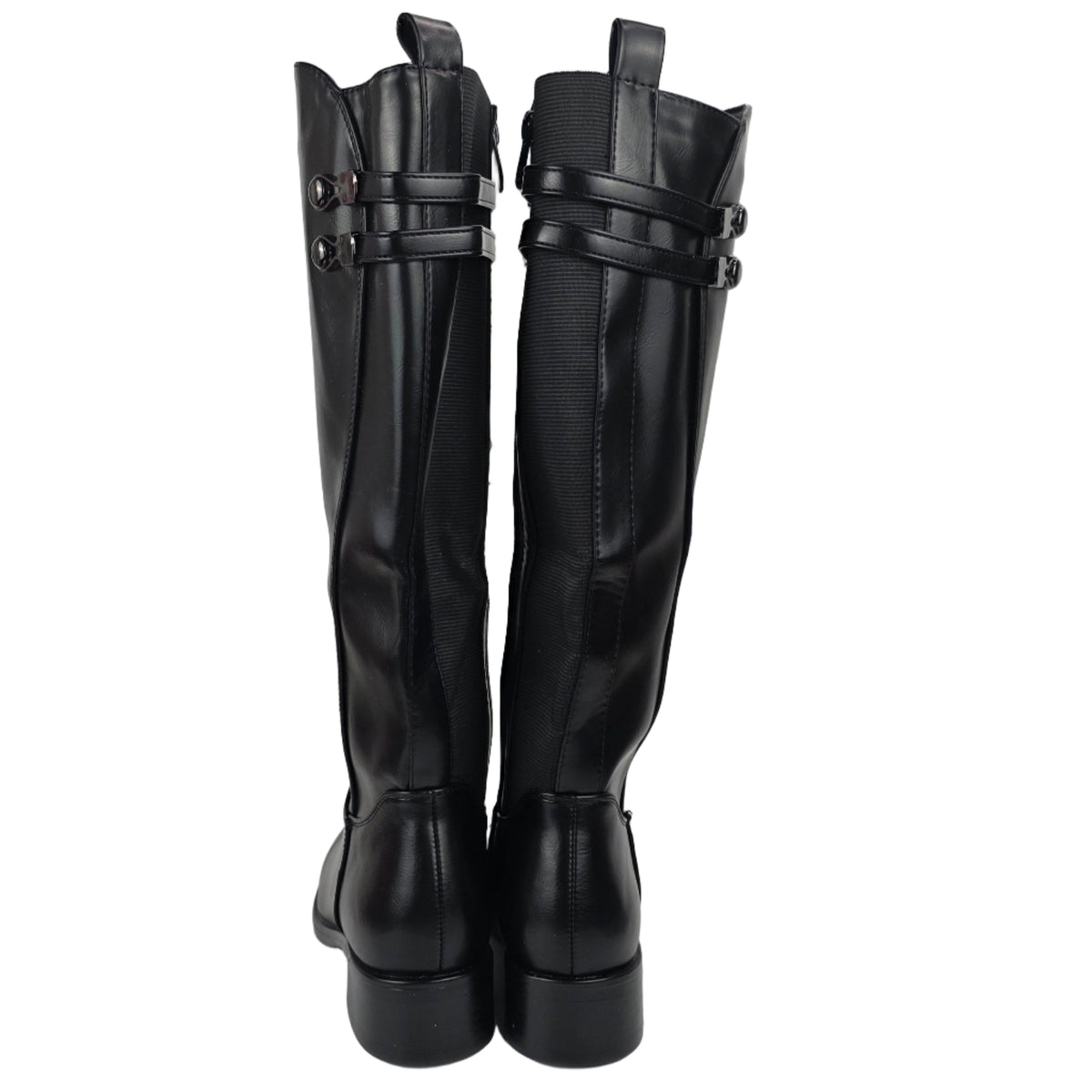 Bota Alta Elástico Licra Negra – Pasarela Concept