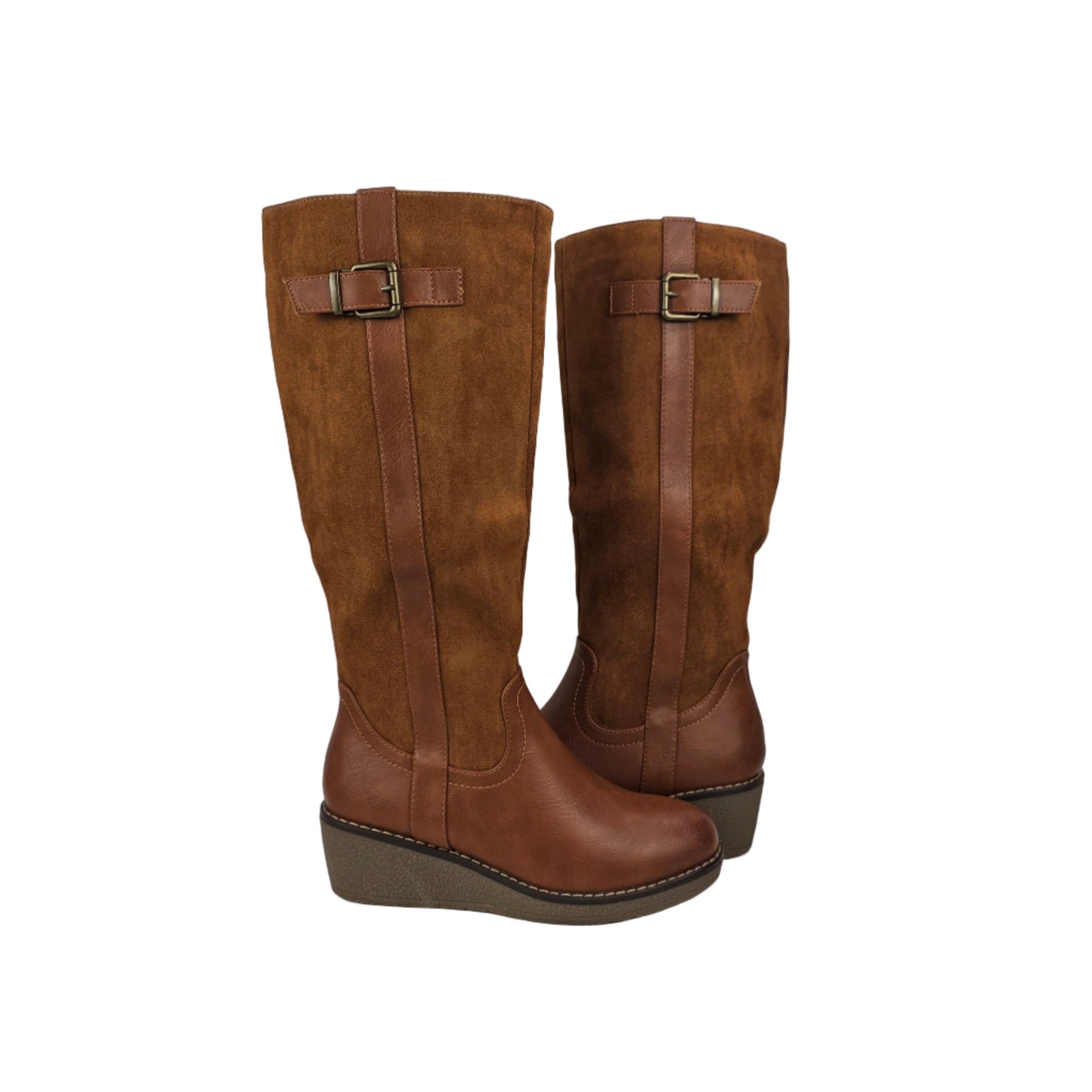 Bota Cuña Combinada Camel
