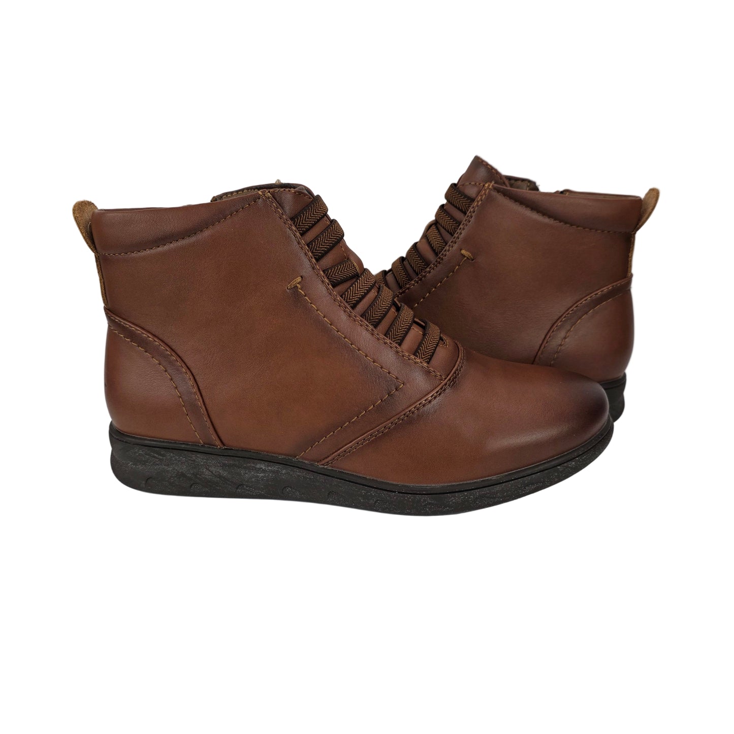 Botín Cordones Marrón