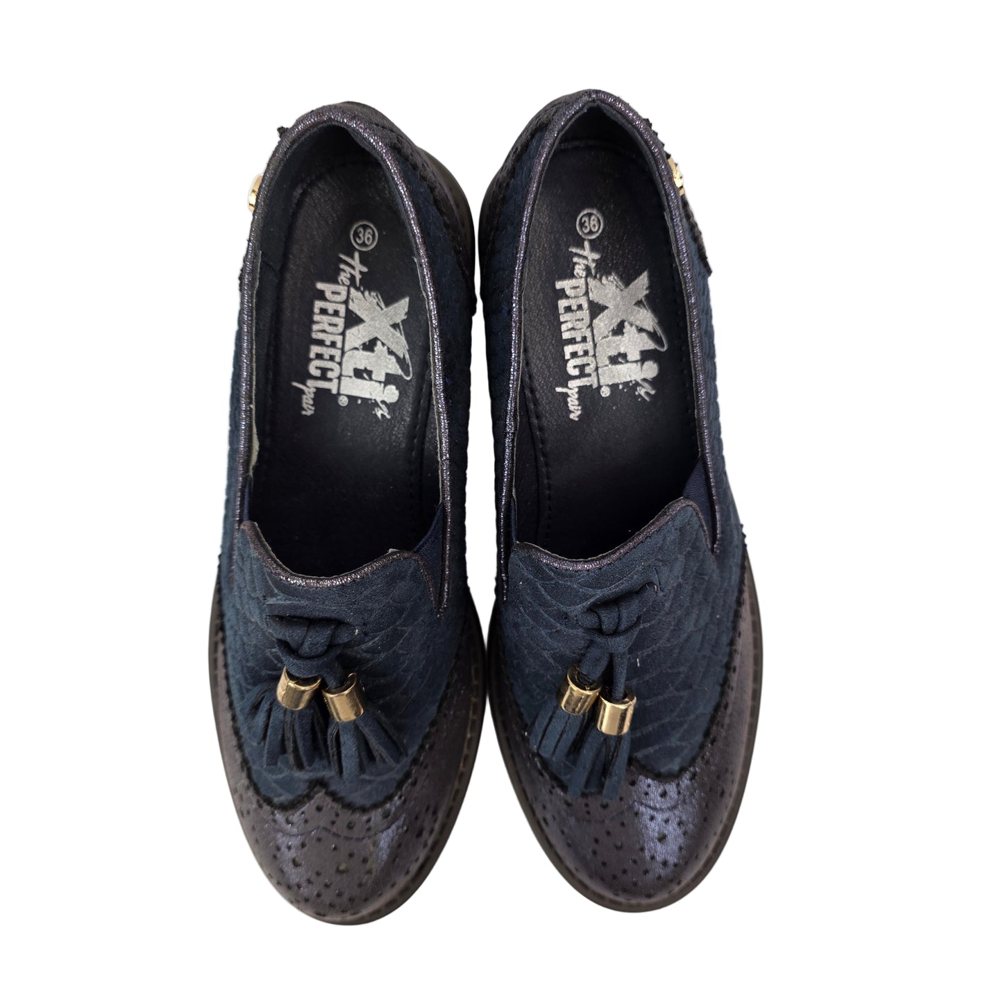 Mocasines Oxford Navy Xti