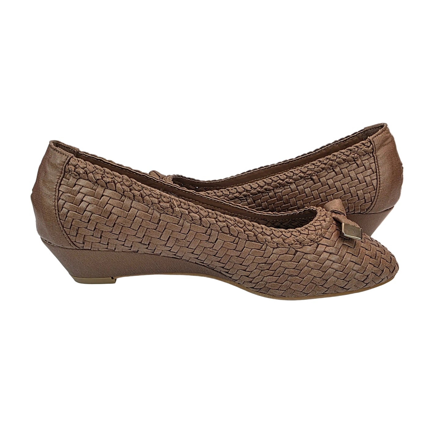 Zapato Cuña Confort Trenzado