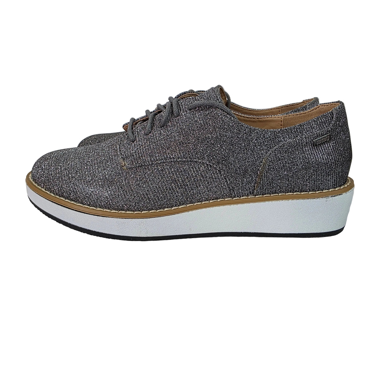 Blucher Sport Glitter Plata