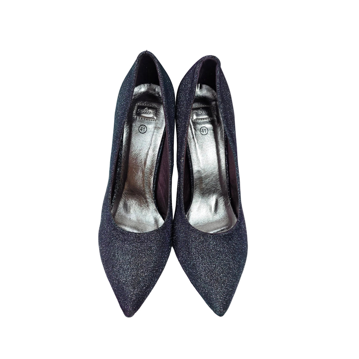Zapatos de Salón Stiletto Tornasolados con Brillo Glitter – Pasarela Concept