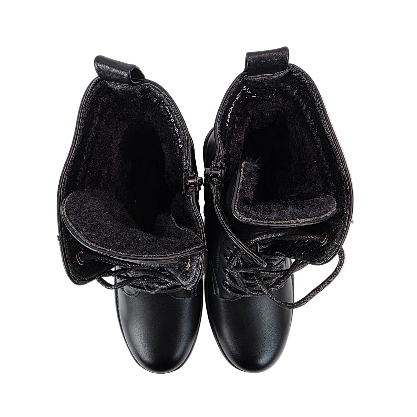 Botín cordones Negro