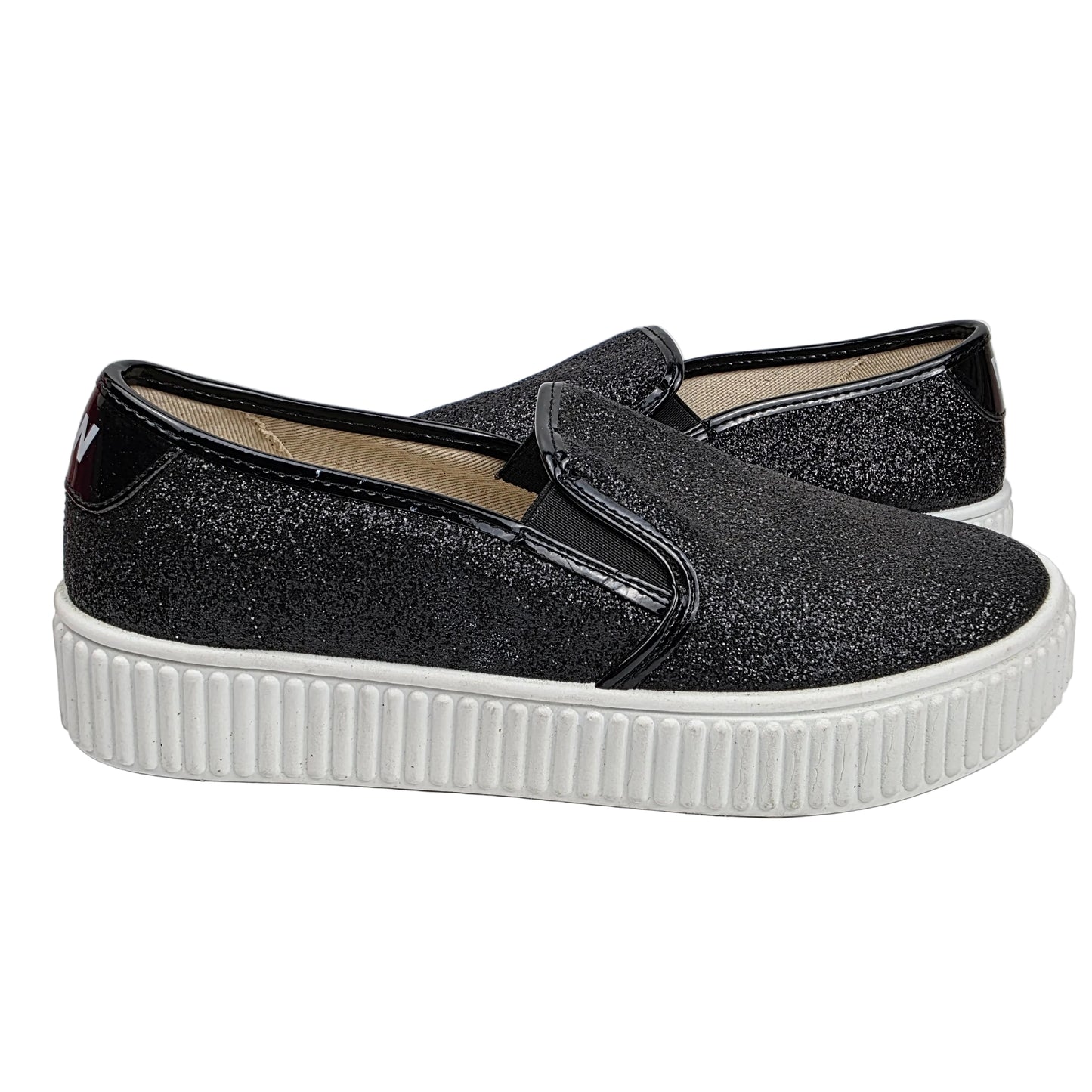 Sneakers Glitter Black Total B&W
