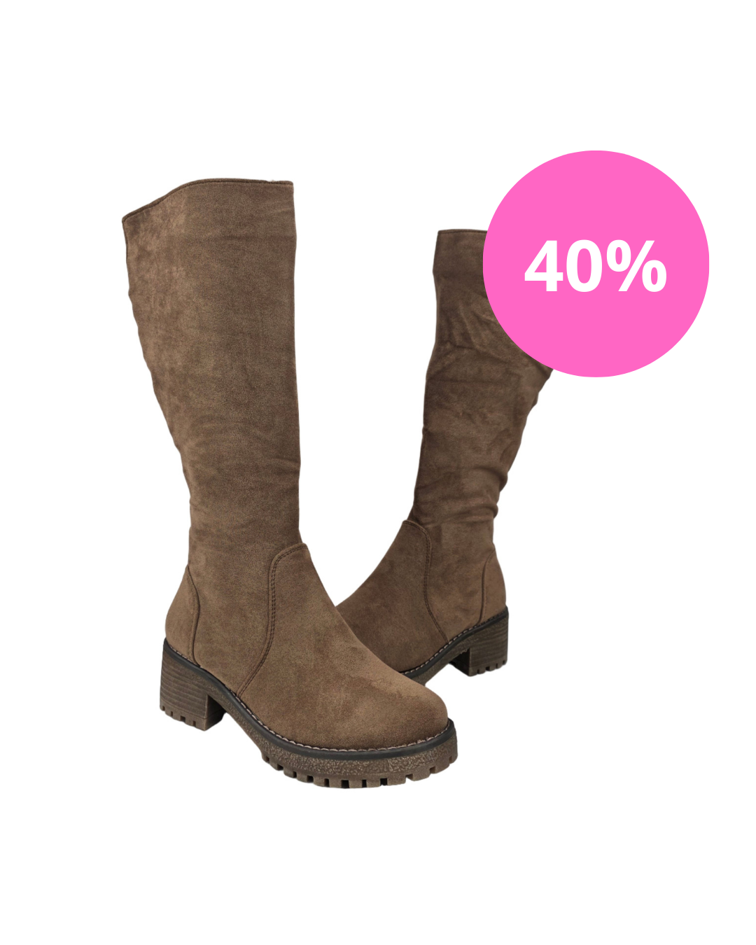 Bota Alta Antelina Kaki