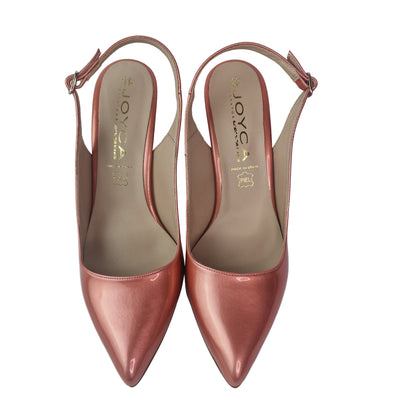 Zapato Stiletto piel Charol Rosa Joyca