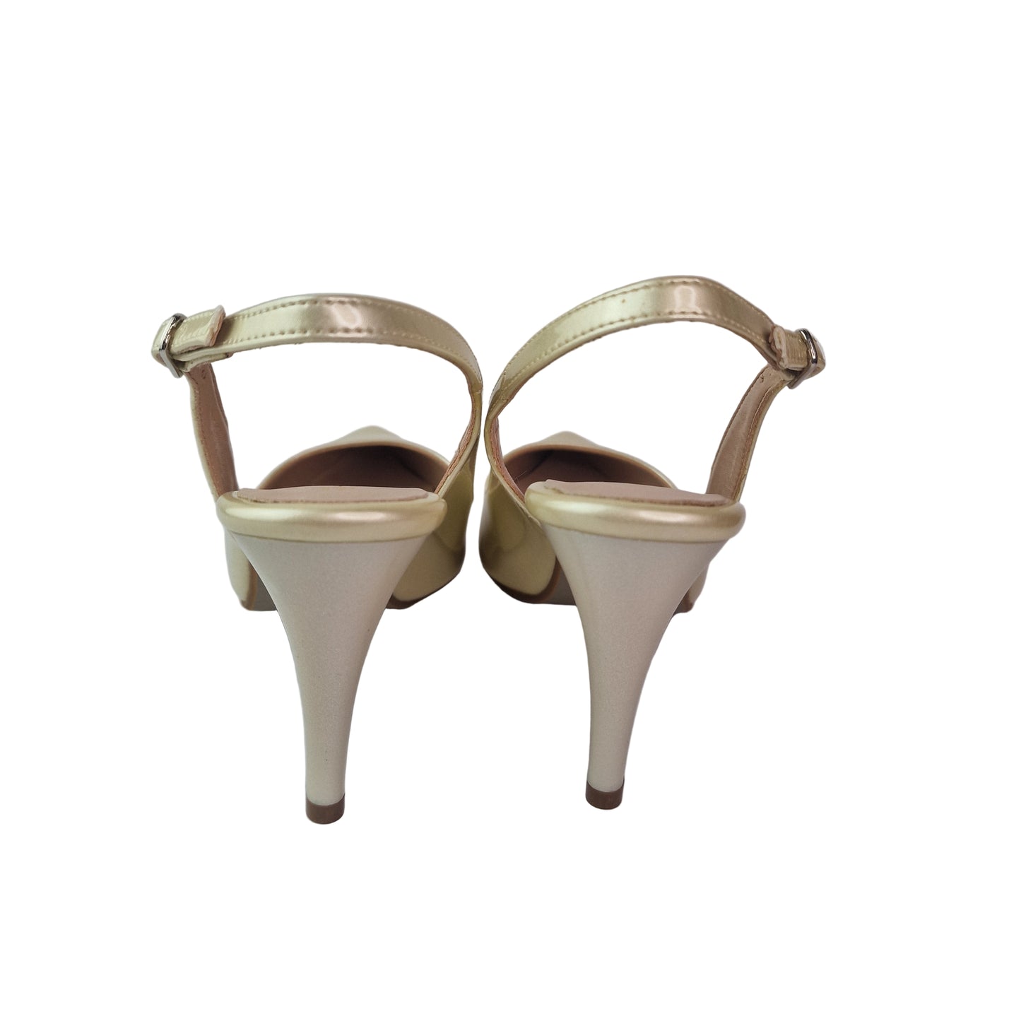 Zapato Stiletto Piel Charol Perla Joyca