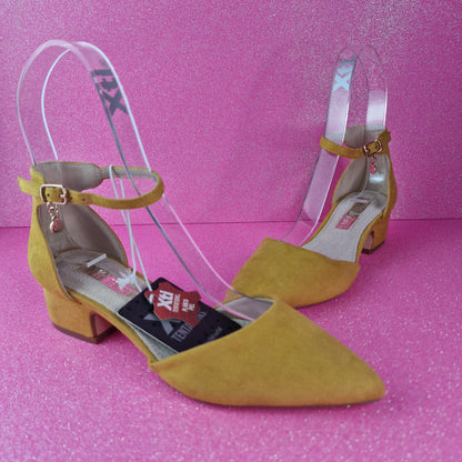 Zapato Xti antelina Amarillo