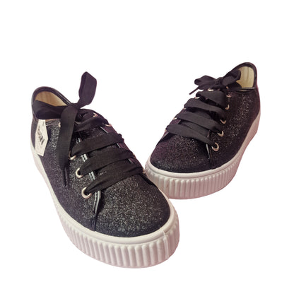 Zapatilla Giltter Negro B&W