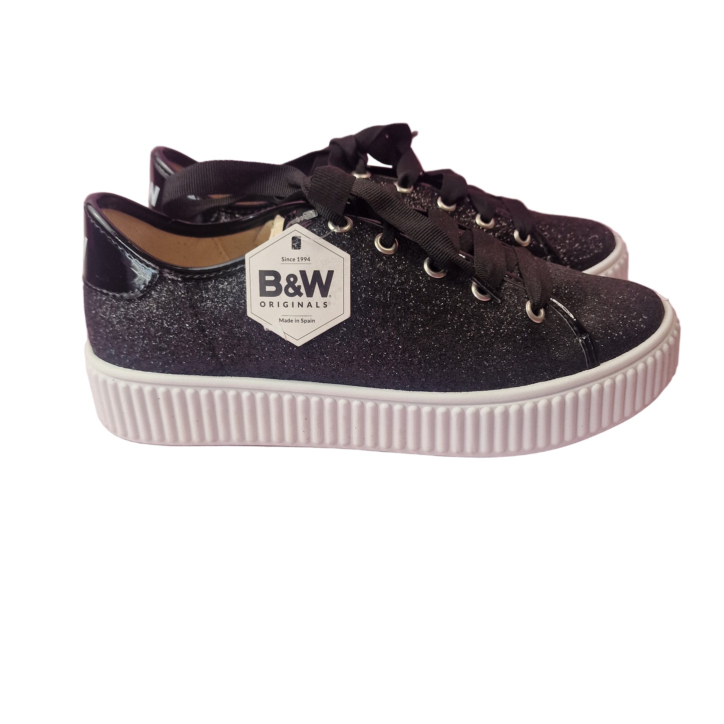 Zapatilla Giltter Negro B&W