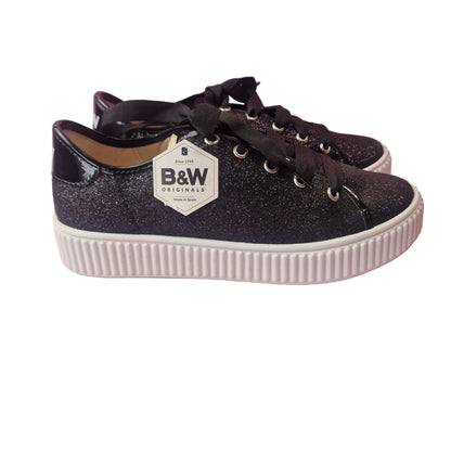 Zapatilla Giltter Negro B&W
