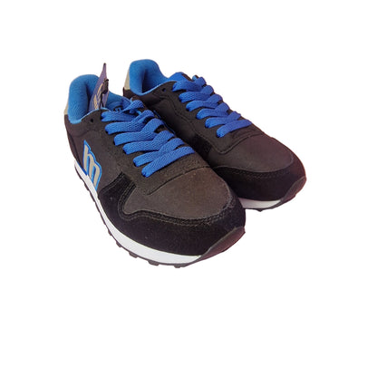 Deportiva Infantil Mustang Negro/Azul