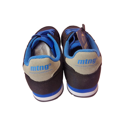 Deportiva Infantil Mustang Negro/Azul