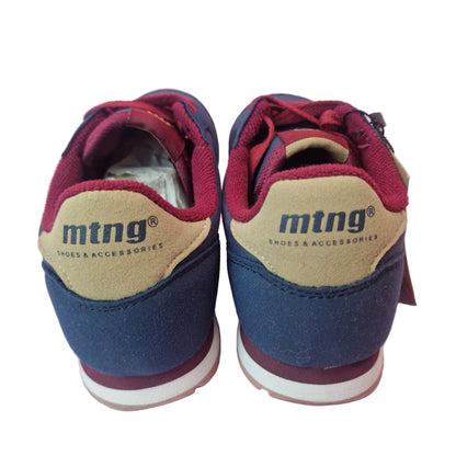 Zapatilla Infantil Mustang  Azul/Granate