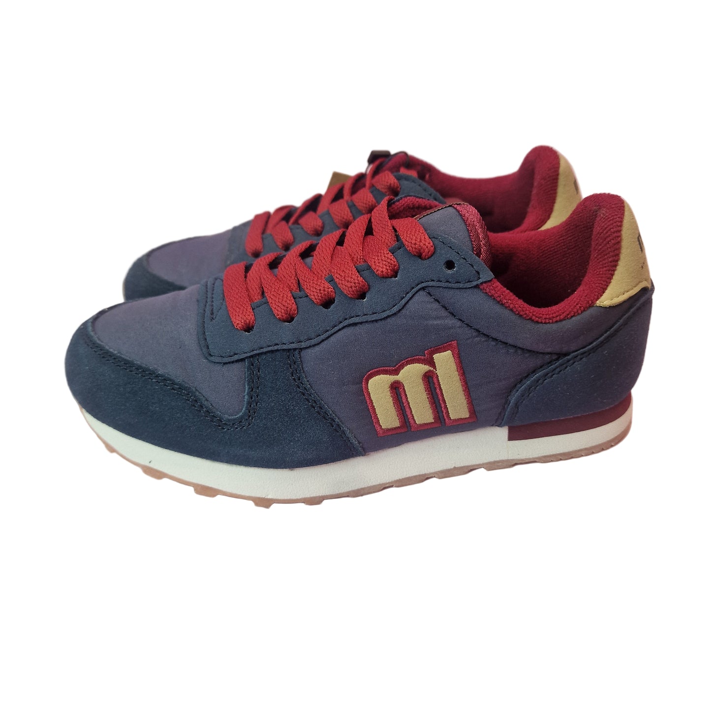Zapatilla Infantil Mustang  Azul/Granate
