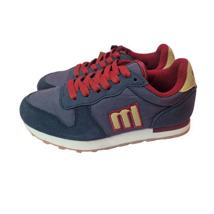 Zapatilla Infantil Mustang  Azul/Granate