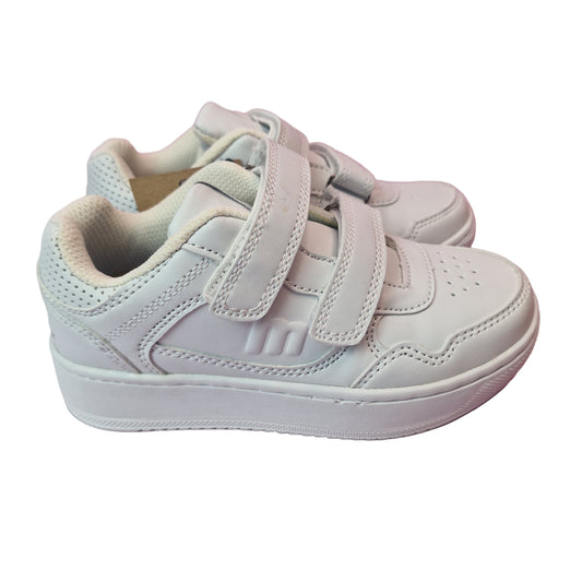 Zapatilla Infantil Velcro Blanca Mustang