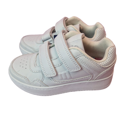 Zapatilla Infantil Velcro Blanca Mustang