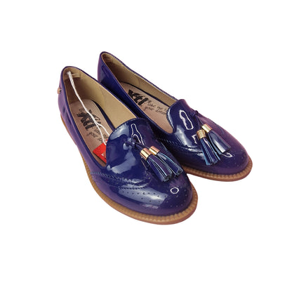 Zapato Oxford Charol Navy Xti