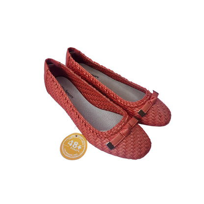 Zapato Trenzado Coral Rojizo 48 horas