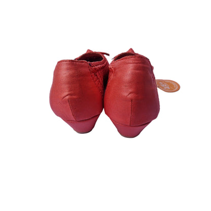 Zapato Trenzado Coral Rojizo 48 horas