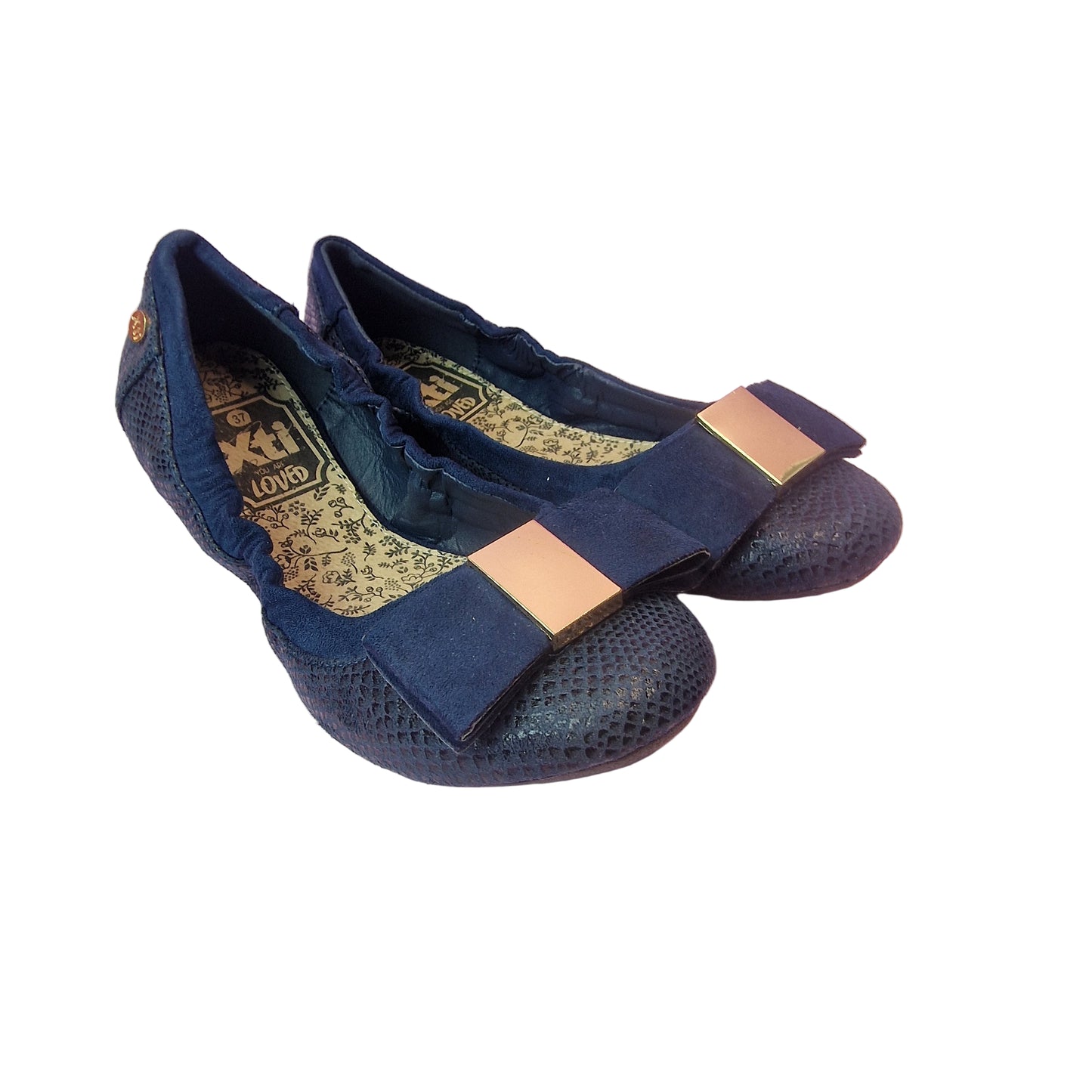 Manoletina Fruncida Navy Xti