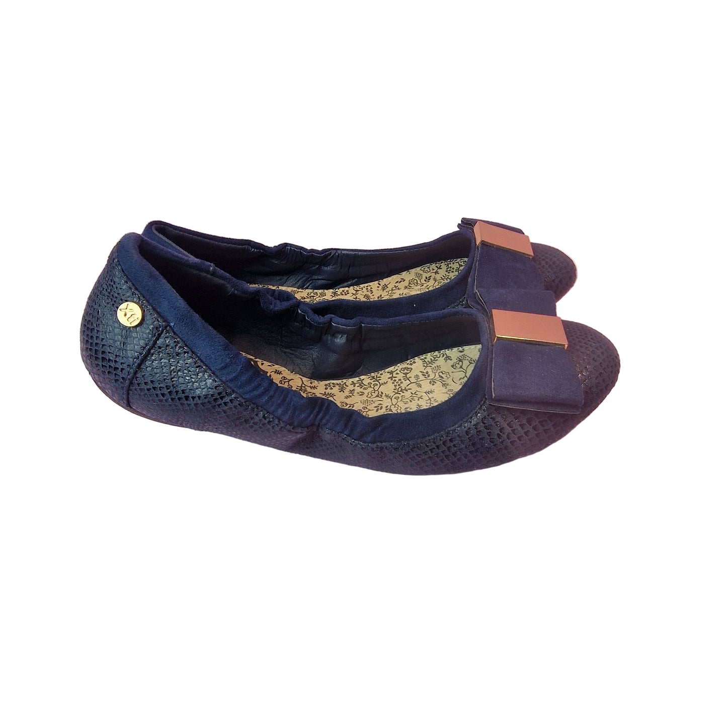 Manoletina Fruncida Navy Xti