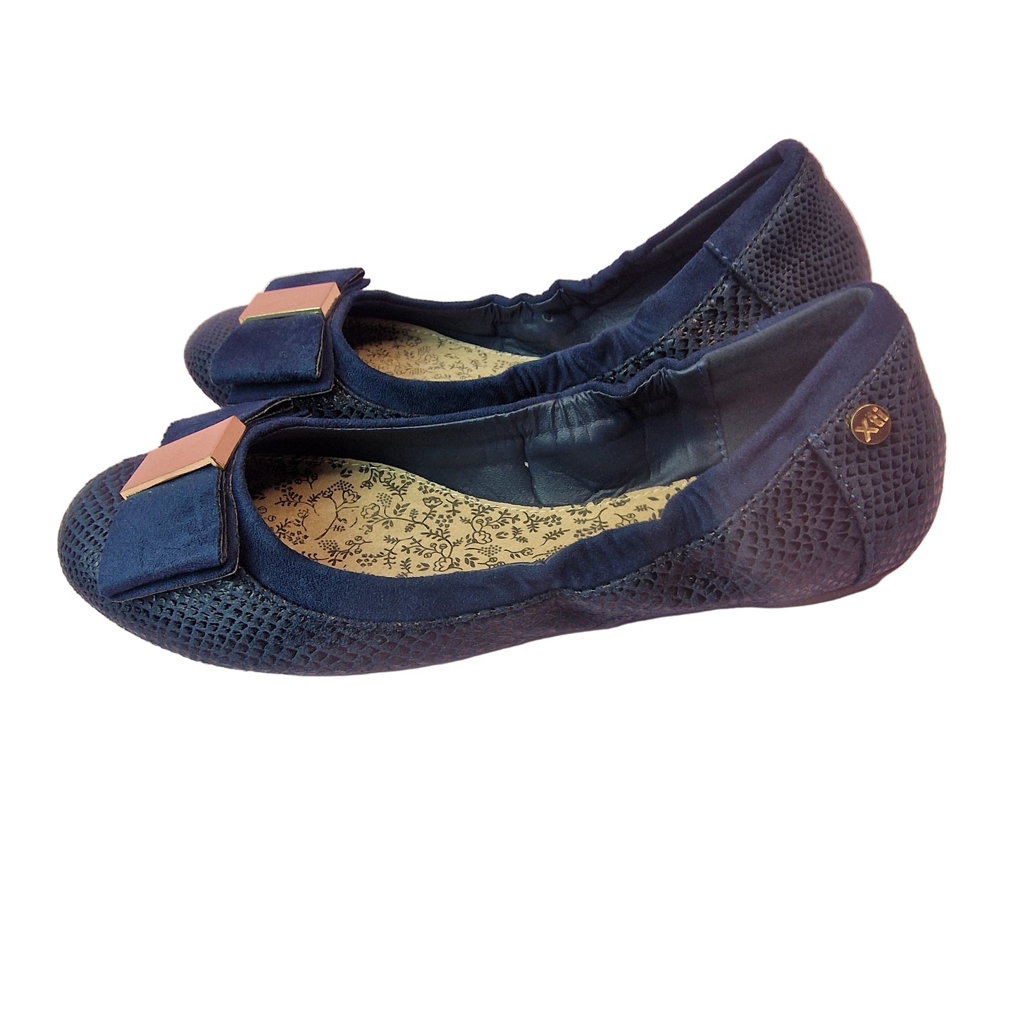 Manoletina Fruncida Navy Xti