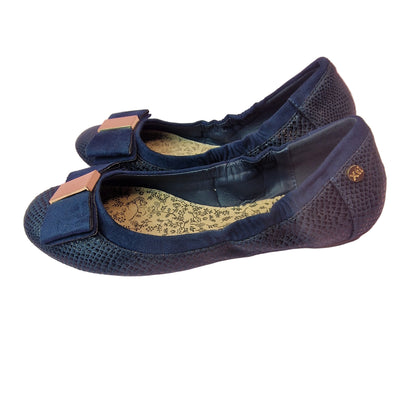 Manoletina Fruncida Navy Xti