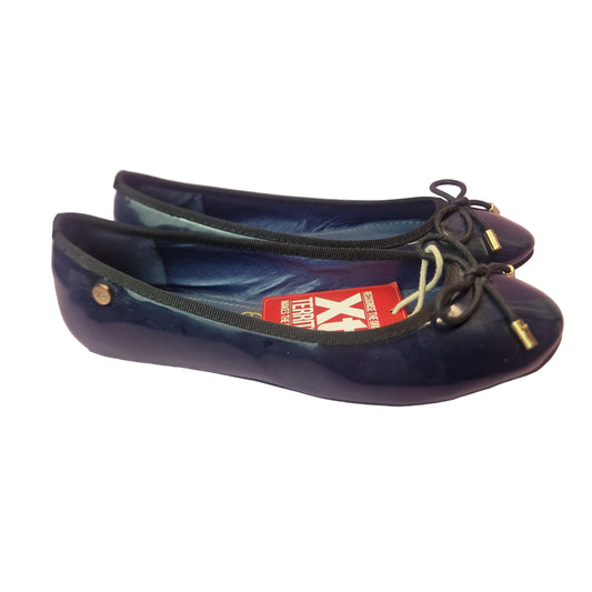 Manoletina Charol Navy Xti