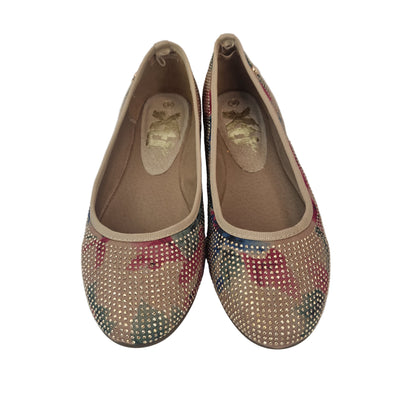 Manoletina Strass Nude Xti
