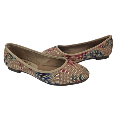 Manoletina Strass Nude Xti