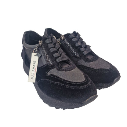 Deportiva Glitter Negro Maria Mare