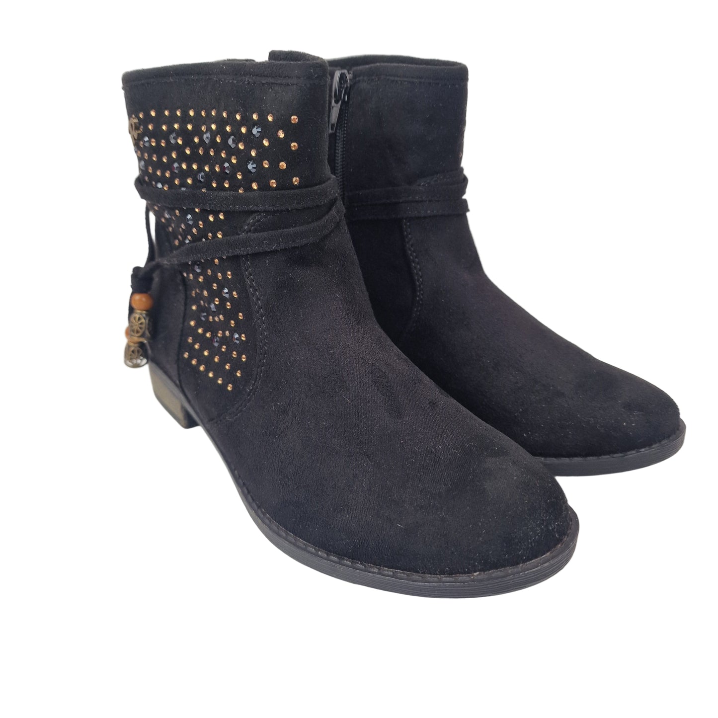 Botín Strass Antelina Negro Refresh