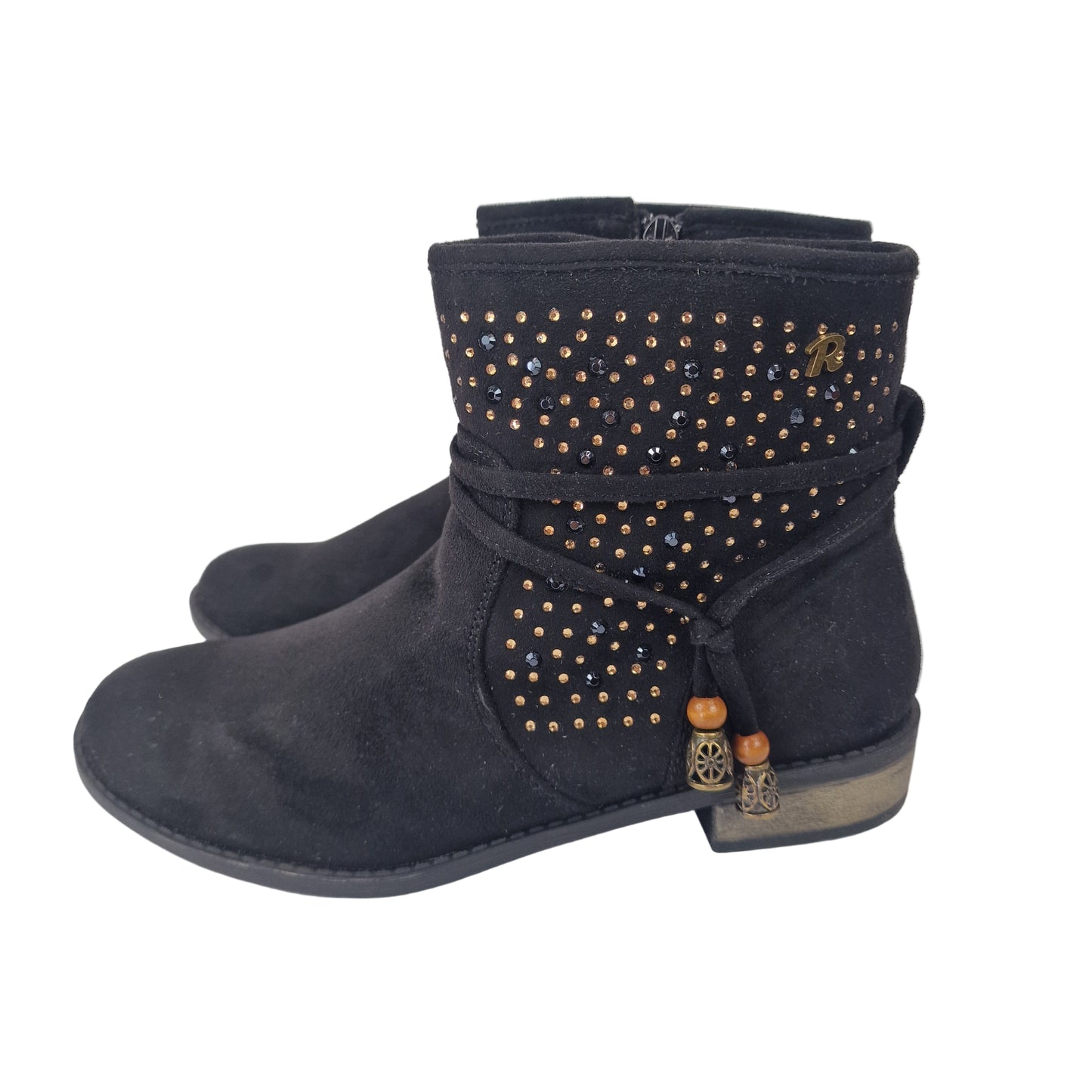 Botín Strass Antelina Negro Refresh