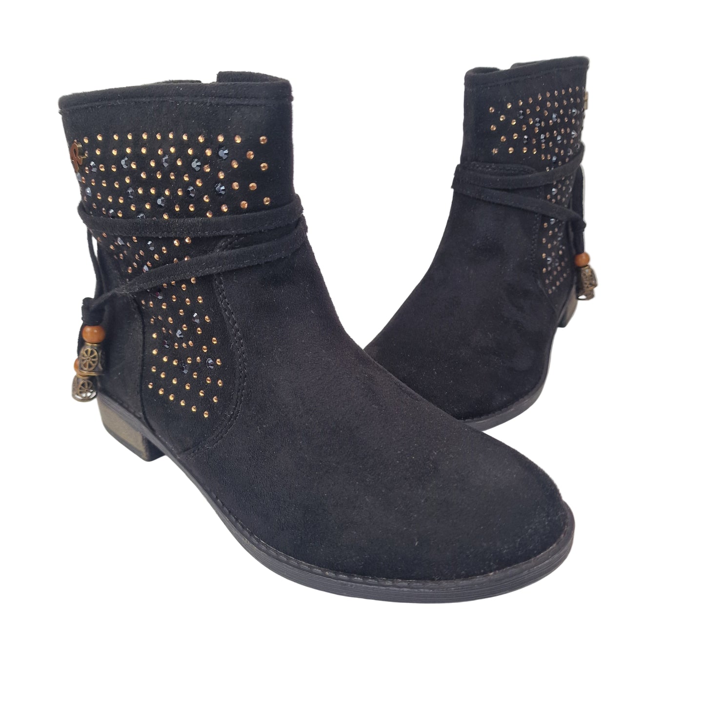 Botín Strass Antelina Negro Refresh