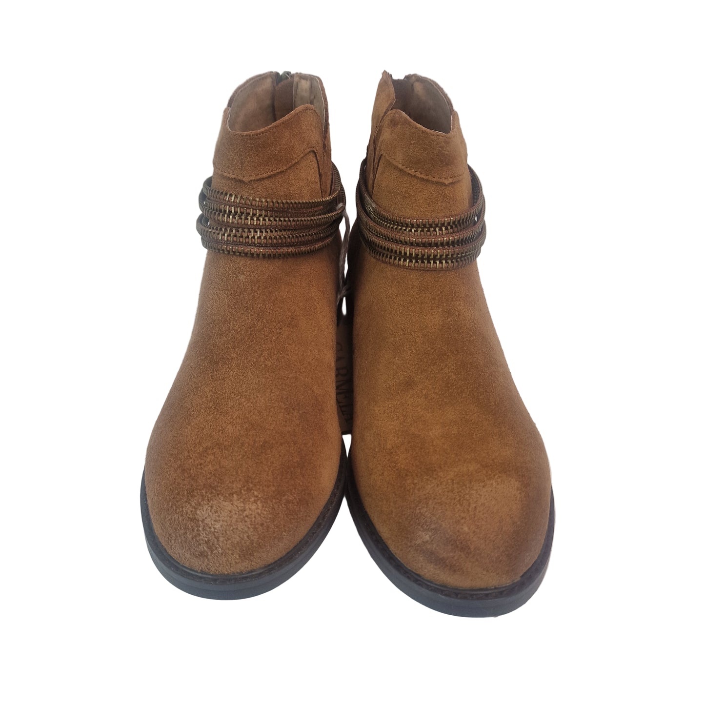 Botín Serraje Camel Carmela