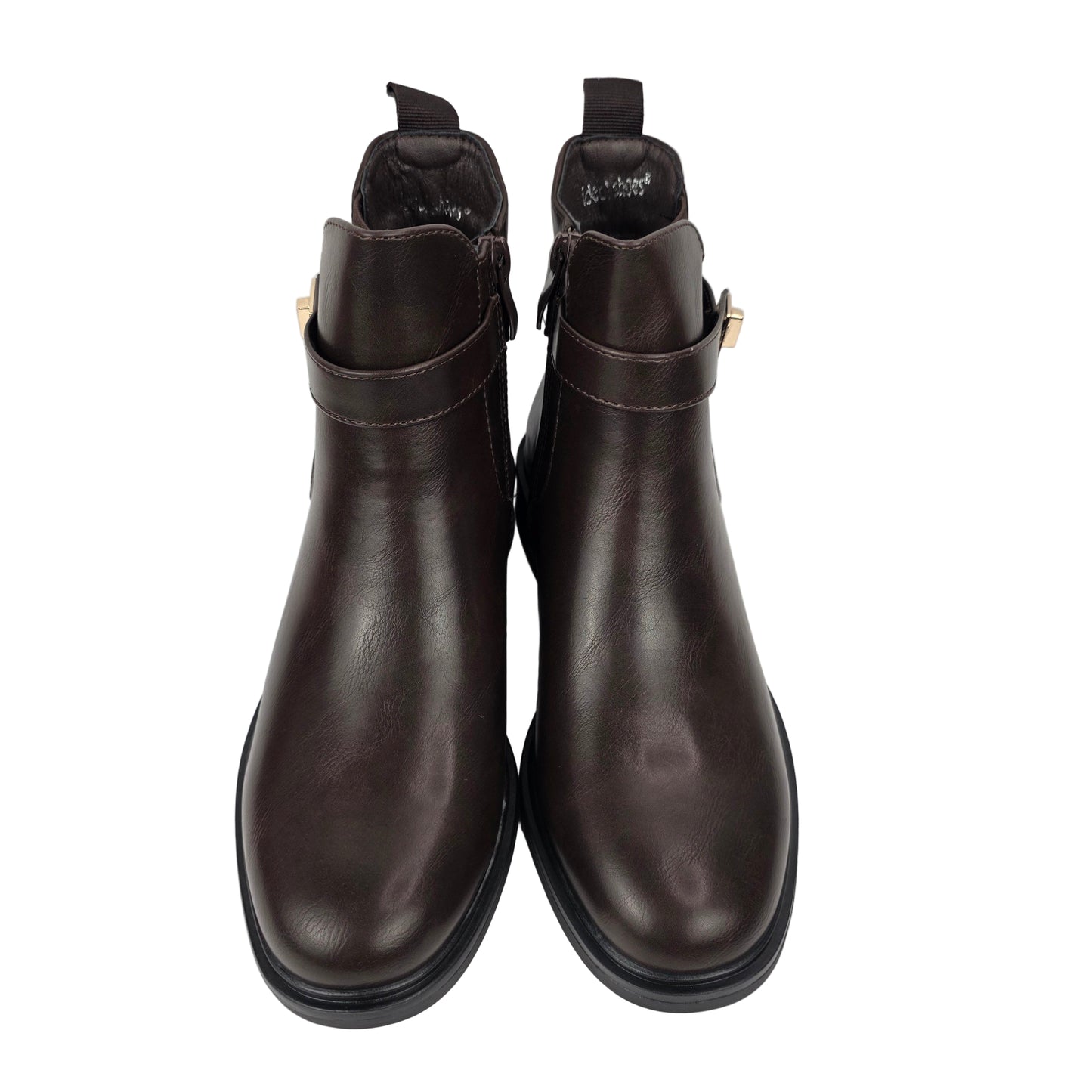 Botin hebilla Marrón
