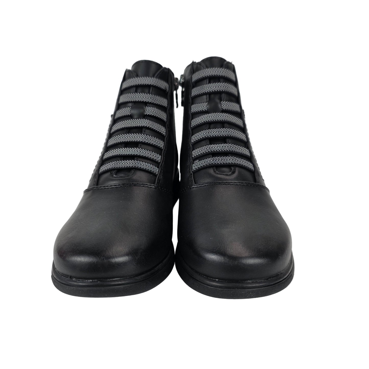 Botín Cordones negro