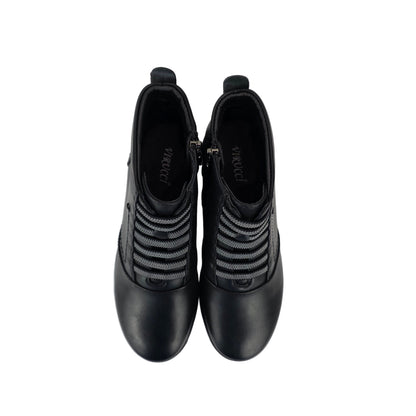 Botín Cordones negro