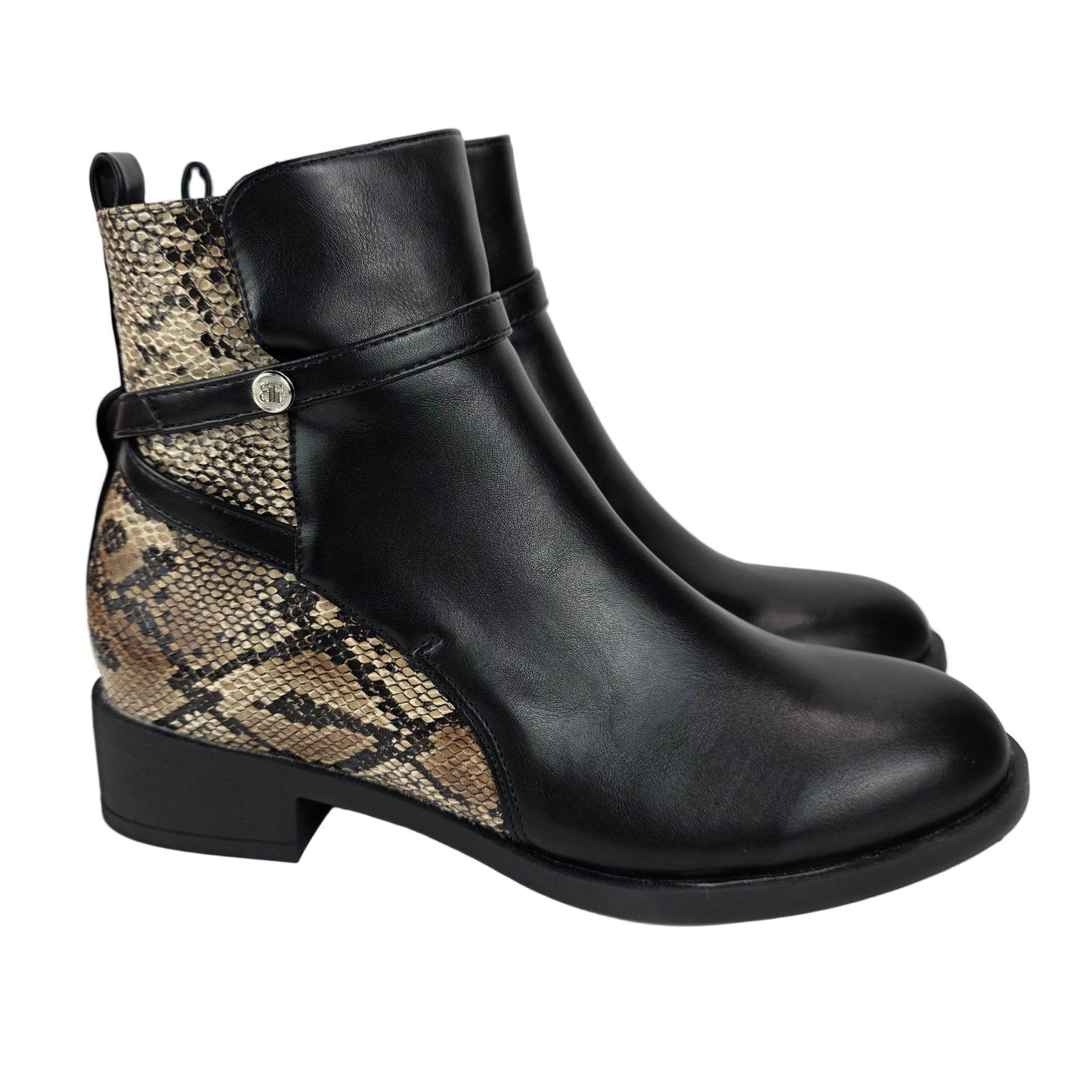 Botín combinado Negro/Serpiente