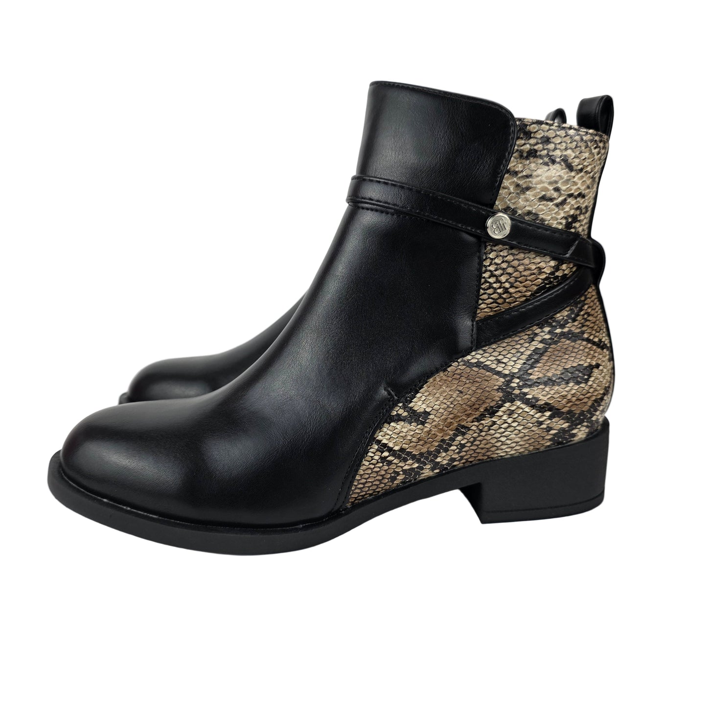 Botín combinado Negro/Serpiente
