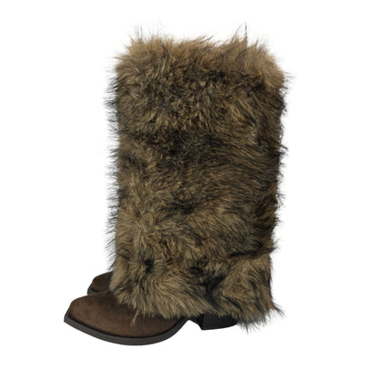 Bota Pelo Marrón