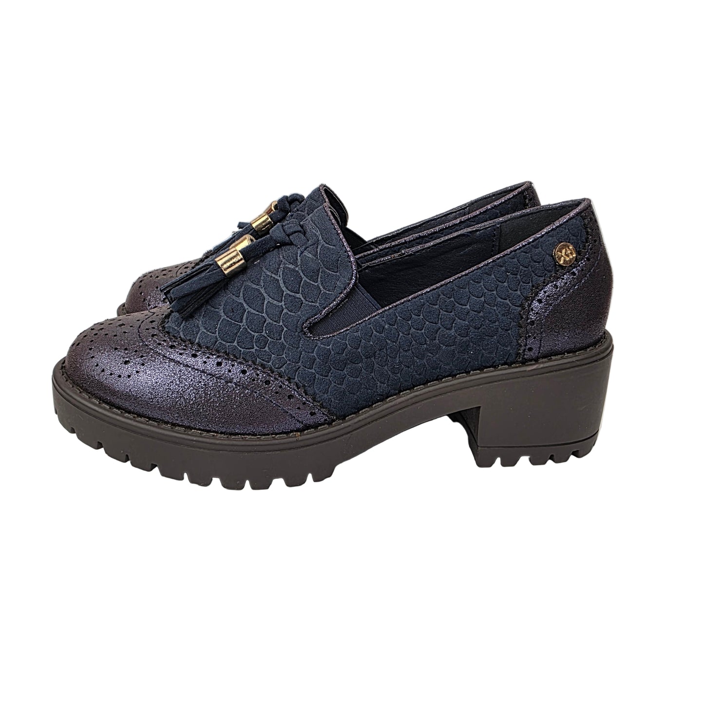 Mocasines Oxford Navy Xti